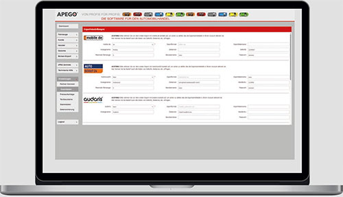 Import- und Exportmöglichkeiten in der APEGO-Cloud